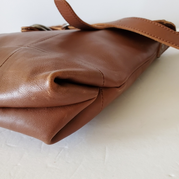 💥SOLD💥Lucky Brand Dempsey Leather Messenger Bag - Picture 9 of 15